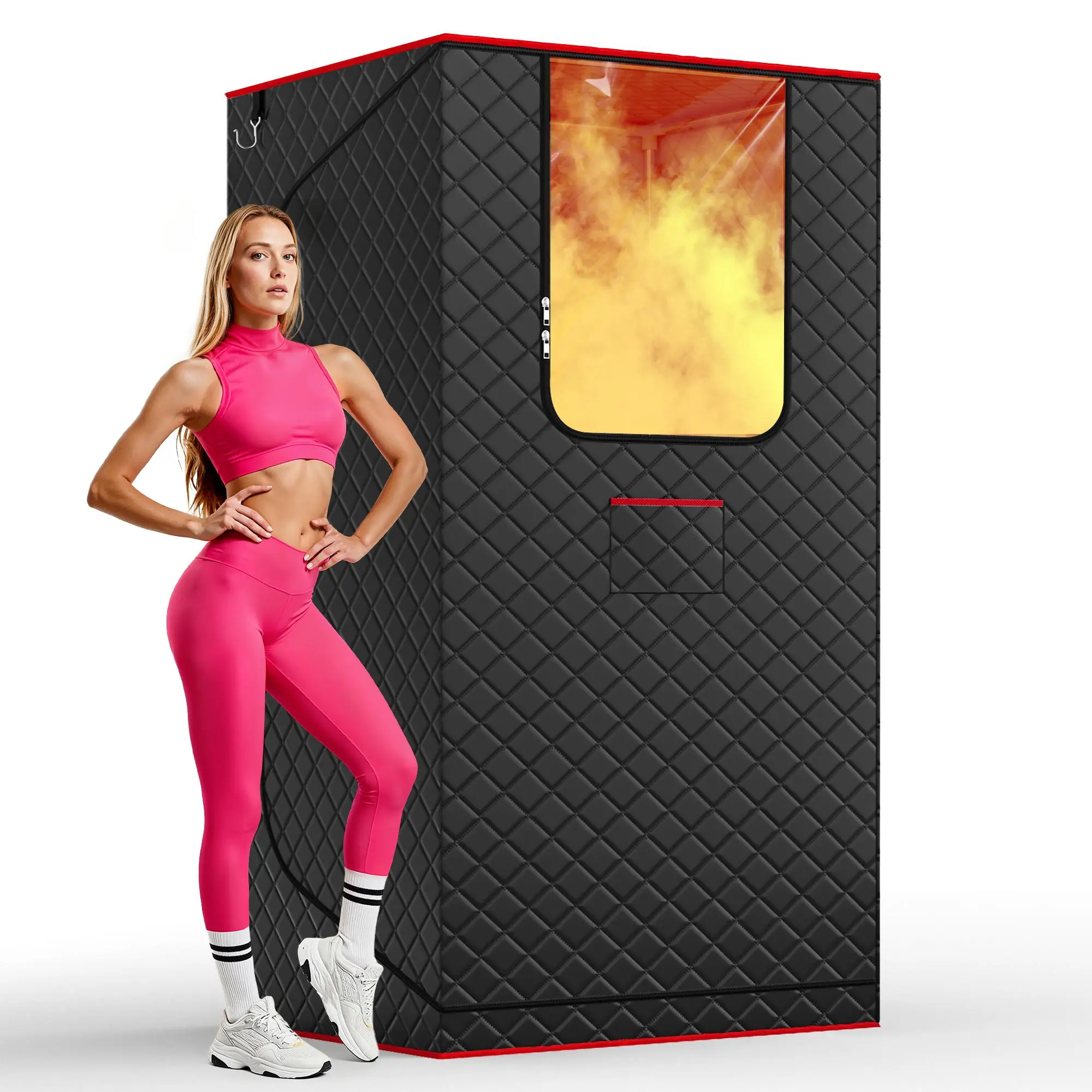 TEHANLD Portable Sauna Box - 1200W Home Steam Spa